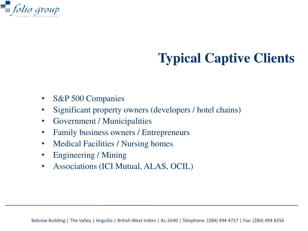 PPT - Captive Insurance Key Industry Issues in 2009 PowerPoint Presentation  - ID:6778260