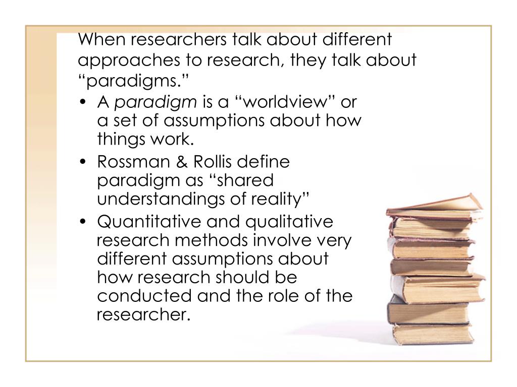 research paradigms
