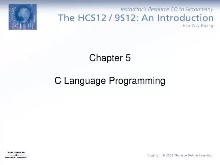 PPT - Chapter 5 C Language Programming PowerPoint Presentation, free ...