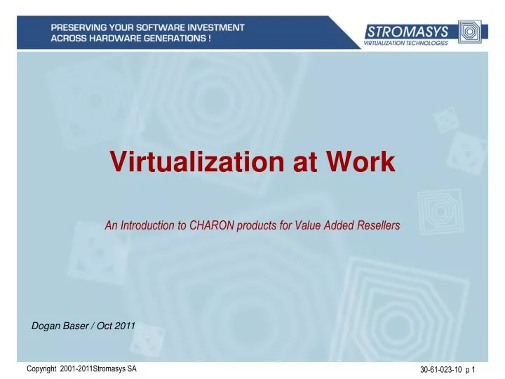 virtualization at work n.