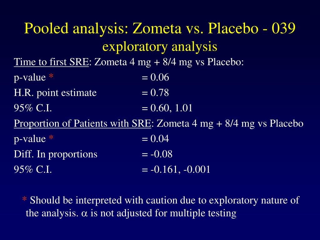 PPT - Zometa for Prostate Cancer Bone Metastases PowerPoint ...
