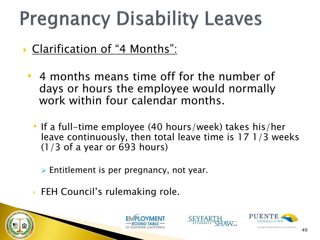 PPT The New Disability and Pregnancy Regulations PowerPoint