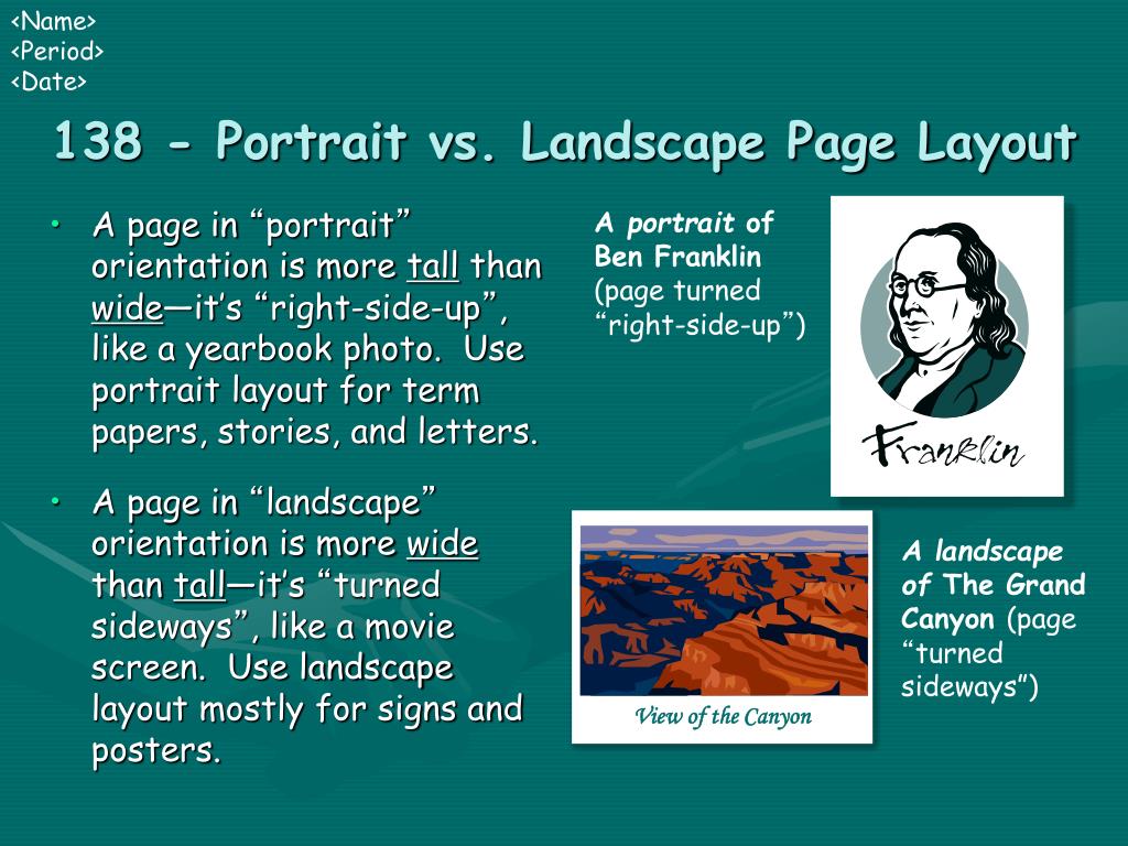 chrom portrait vs landscape chrom portrait vs landscape