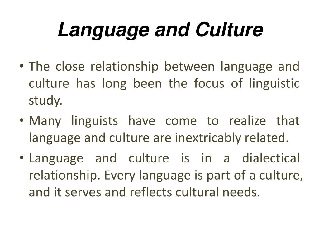 language culture between relationship ppt social powerpoint presentation been slideserve