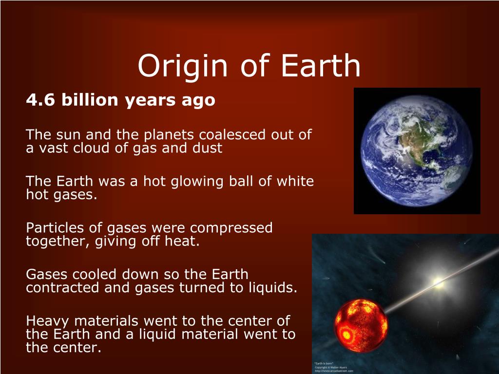 origin of the earth essay