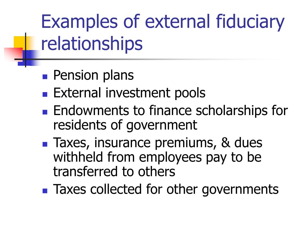 fiduciary relationship examples fiduciary relationship examples