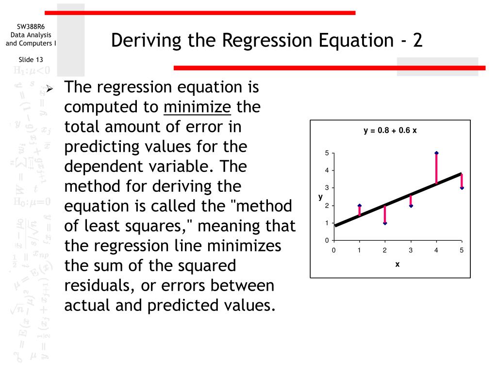 simple linear regression presentation