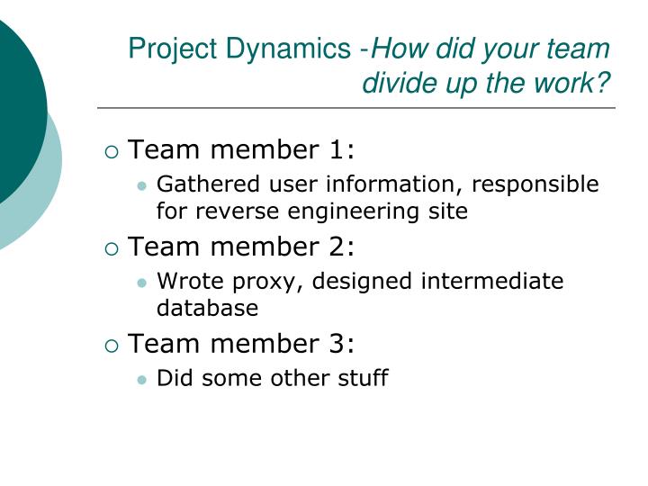 project team dynamics paper Project team dynamics paper team dynamics and conflict resolution in work teams a team is a group of individuals brought together in order to accomplish a task or . project team dynamics paper Project team dynamics paper team dynamics and conflict resolution in work teams a team is a group of individuals brought together in order to accomplish a task or .