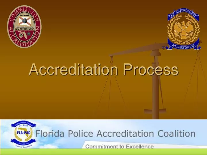 accreditation process n.