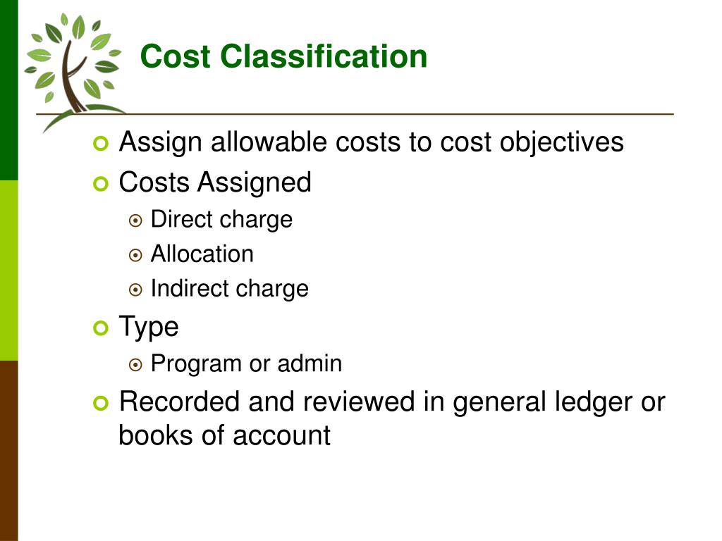 cost classification essay