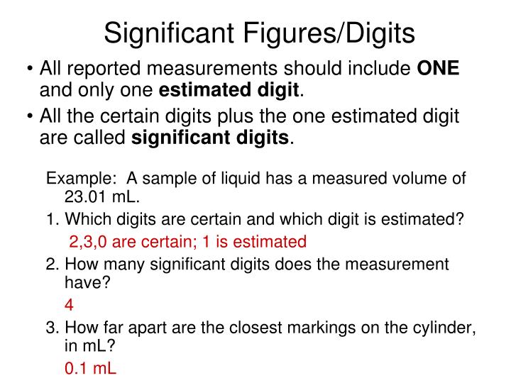 PPT - Measurement, Uncertainty and Significant Figures PowerPoint