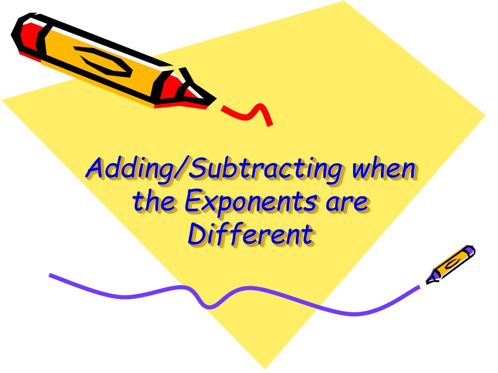PPT - Adding/Subtracting/Multiplying/Dividing Numbers in Within Adding Subtracting Scientific Notation Worksheet