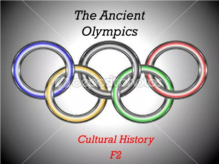 the ancient olympics n.