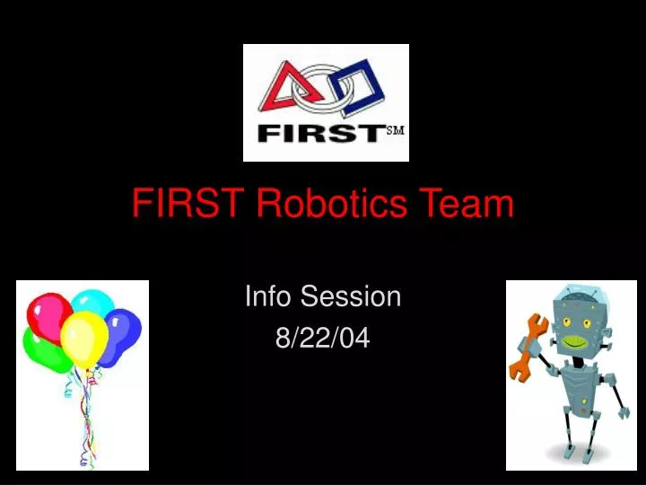 first robotics team n.