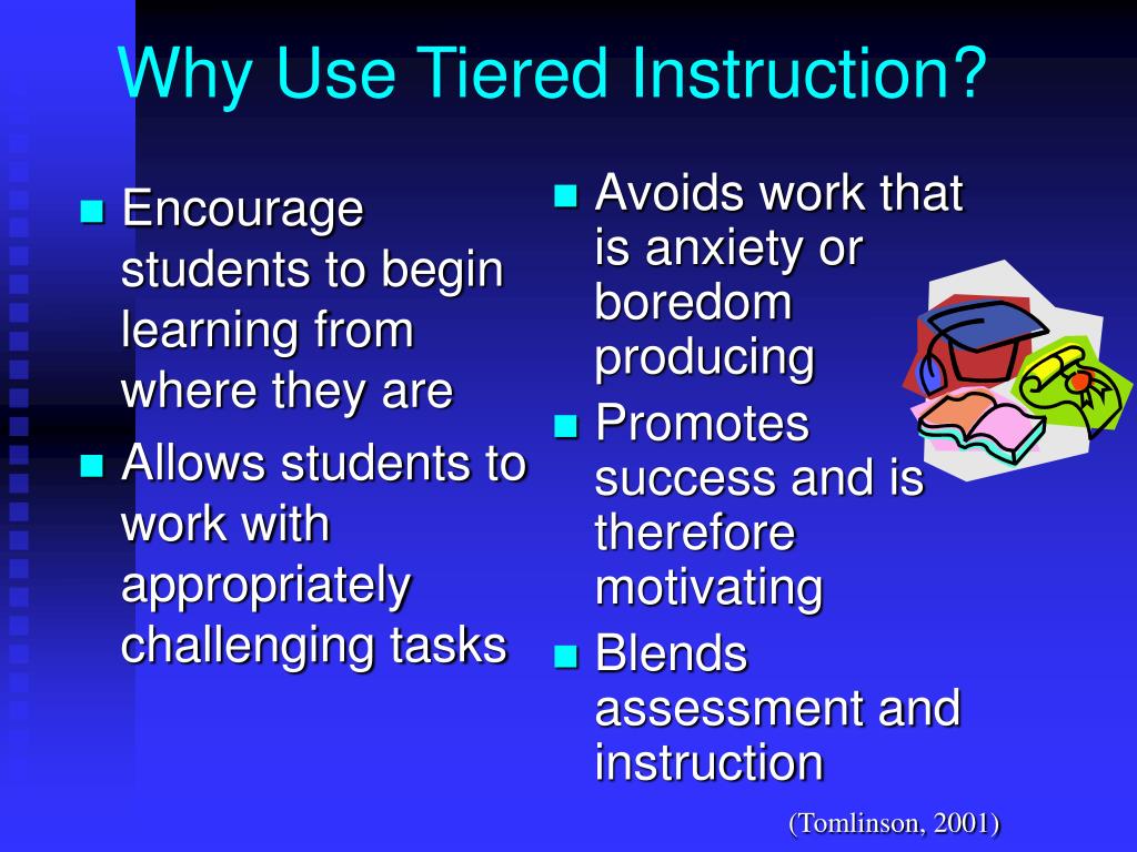 what are tiered assignments for gifted students