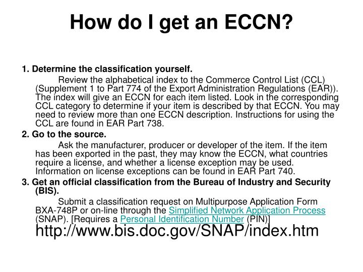 PPT How to Determine If You Need a Commerce Export License PowerPoint