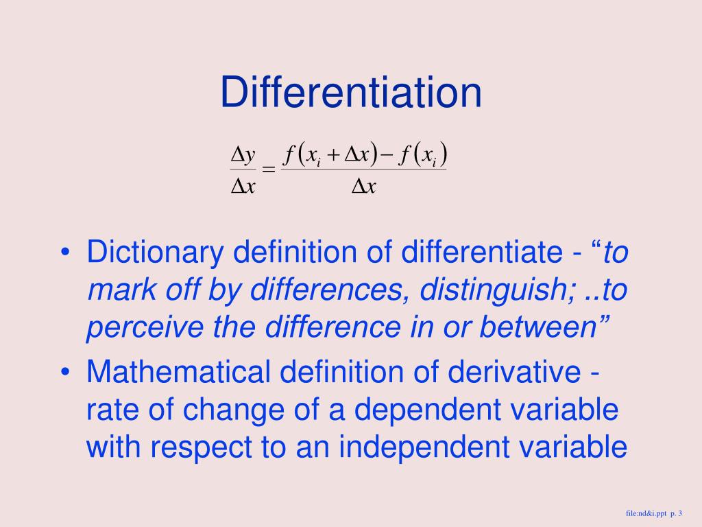 PPT - NUMERICAL DIFFERENTIATION AND INTEGRATION PowerPoint Presentation ...