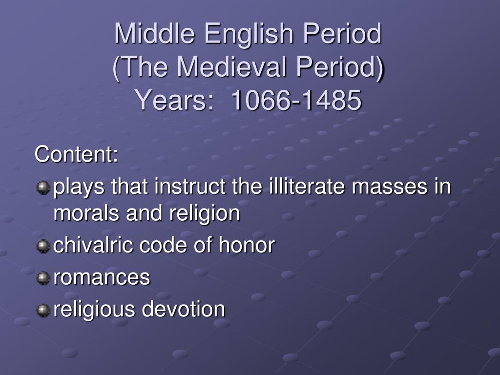 medieval period years medieval period years