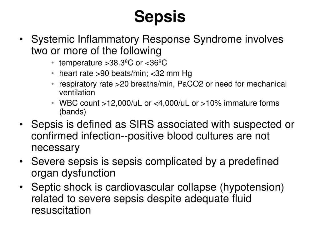 PPT - Inflammation Outcomes: Healing, Sepsis PowerPoint Presentation ...