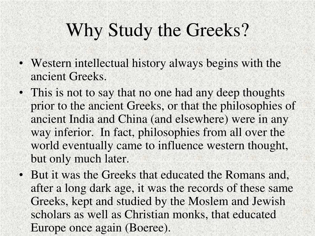 PPT Ancient Greece and the Formation of the Western Mind PowerPoint Presentation ID6799028