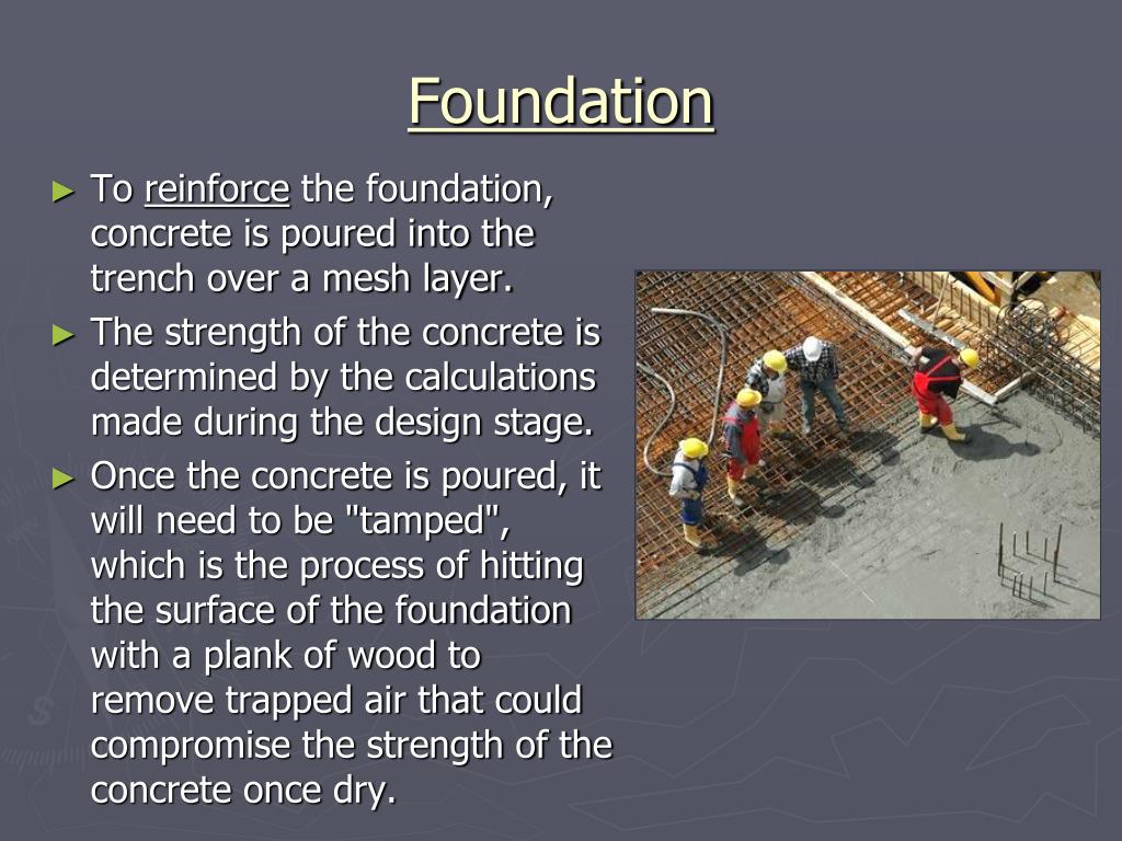 Ppt House Construction Foundation Plans Powerpoint Presentation