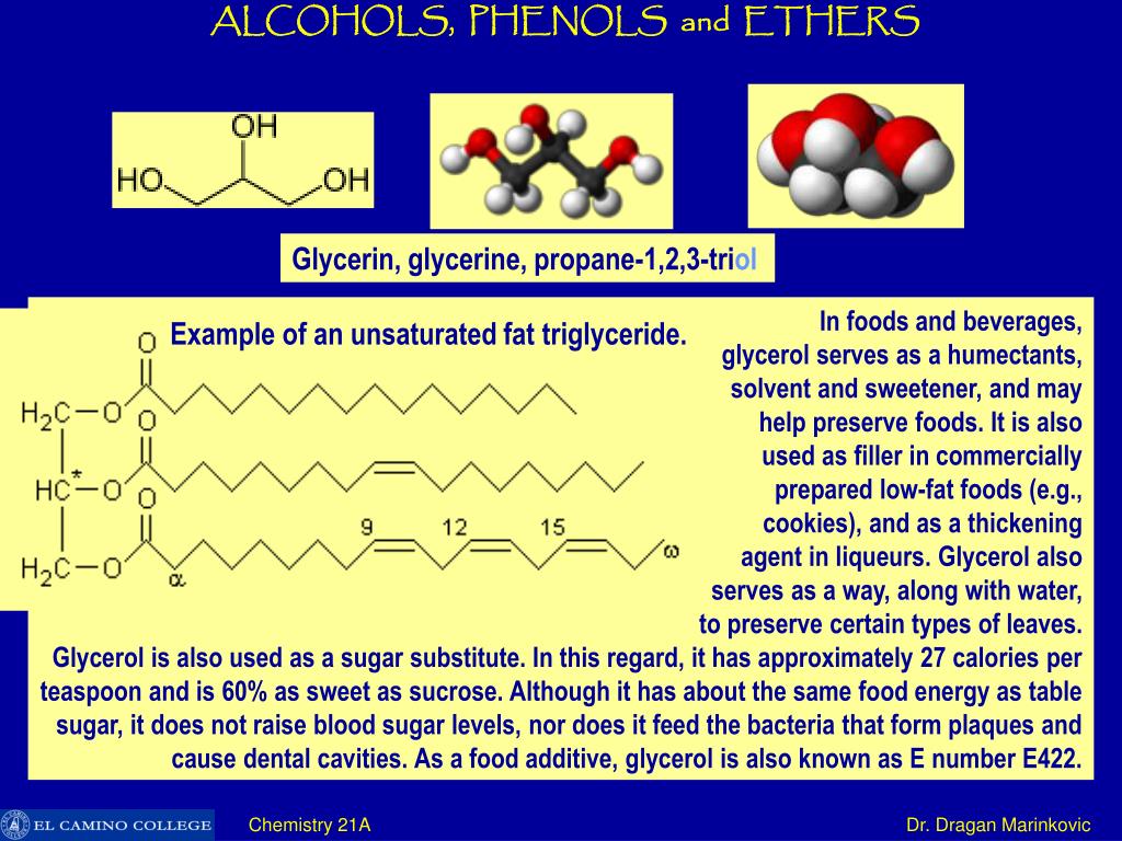 notes on alcohols phenols and ethers