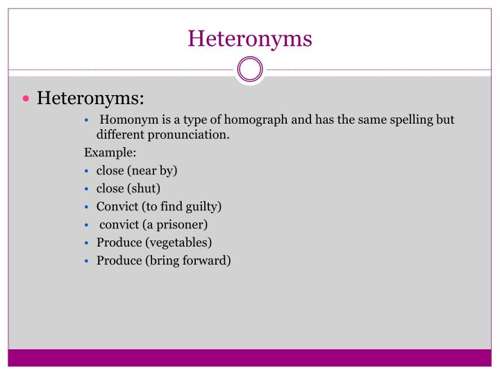 PPT Homophones, homonyms, & homographs PowerPoint Presentation ID