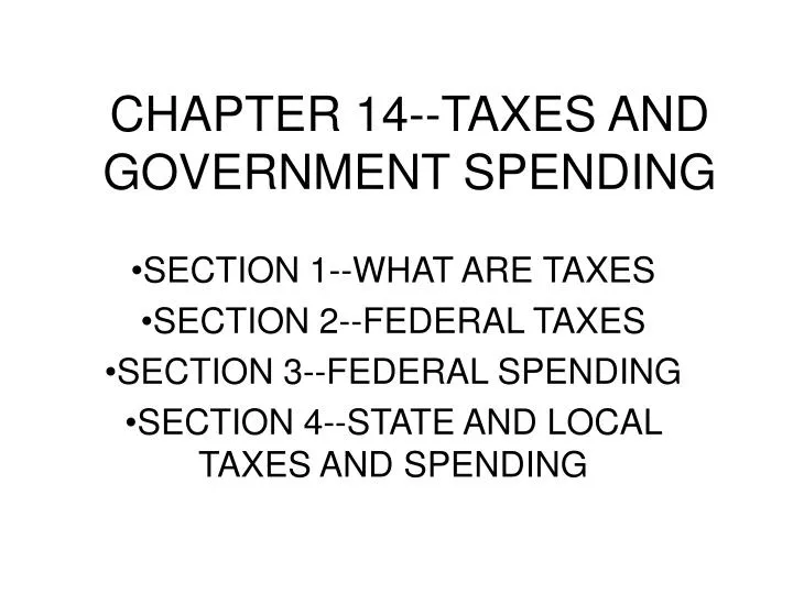 ppt-chapter-14-taxes-and-government-spending-powerpoint-presentation-id-6801853