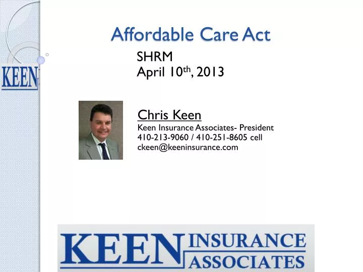 affordable care act n.