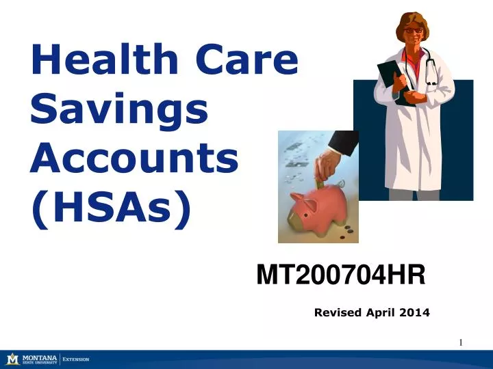 PPT - Health Care Savings Accounts (HSAs) PowerPoint Presentation, Free ...