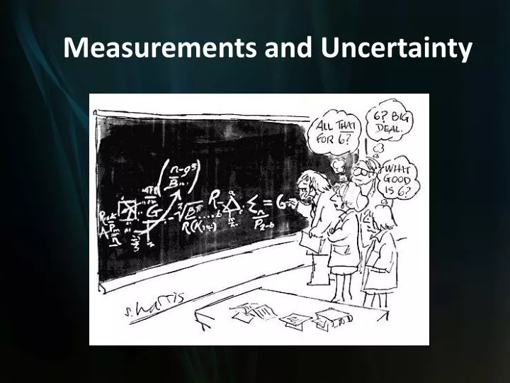 PPT - Measurements and Uncertainty PowerPoint Presentation, free