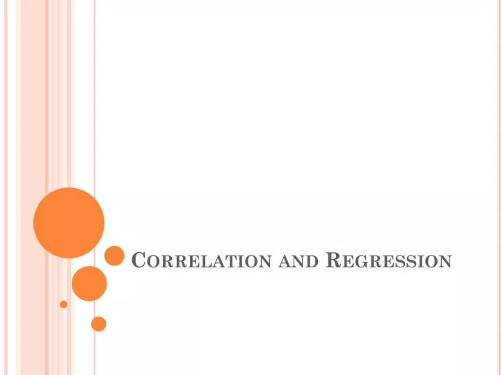 Ppt Correlation And Regression Powerpoint Presentation Free Download 3549