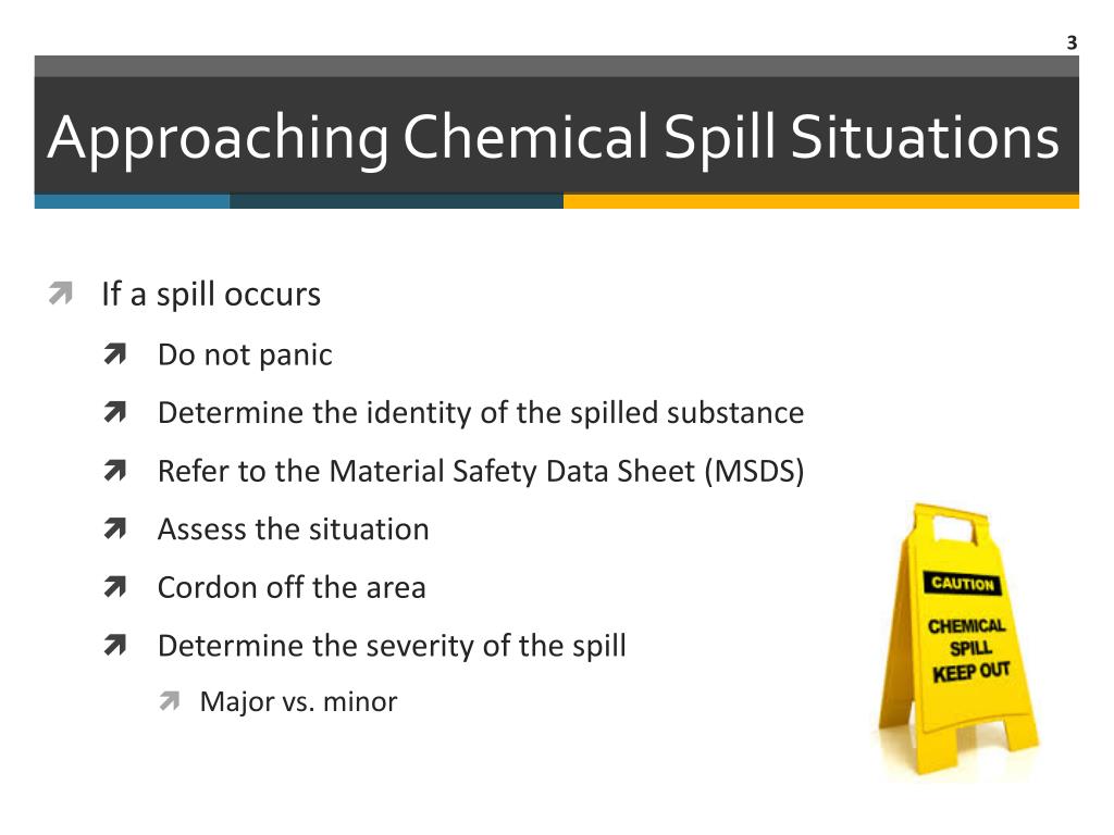 PPT Chemical Spill Procedures PowerPoint Presentation, free download