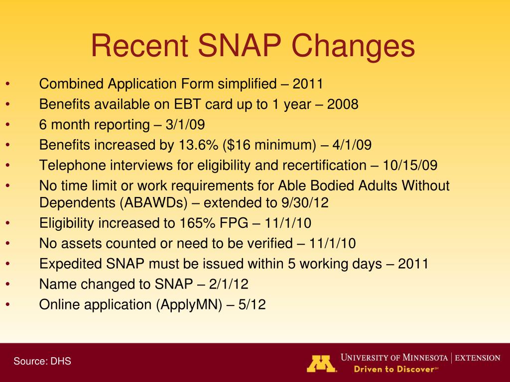 PPT Minnesota SNAP PowerPoint Presentation, free download ID6804042
