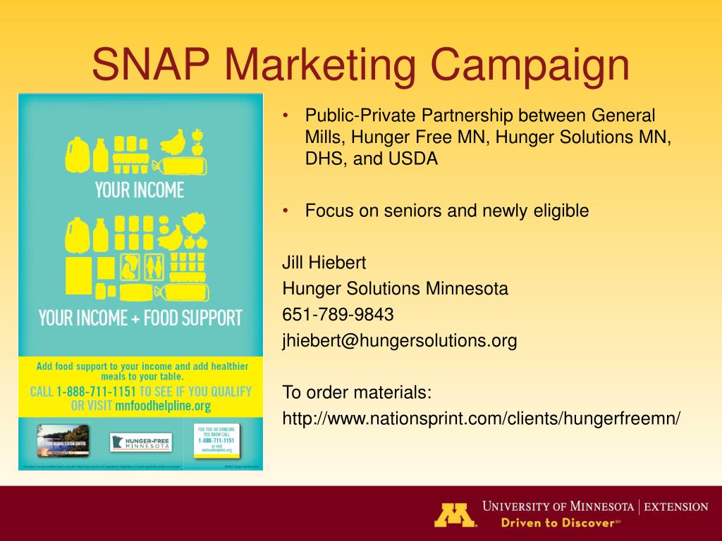 PPT Minnesota SNAP PowerPoint Presentation, free download ID6804042