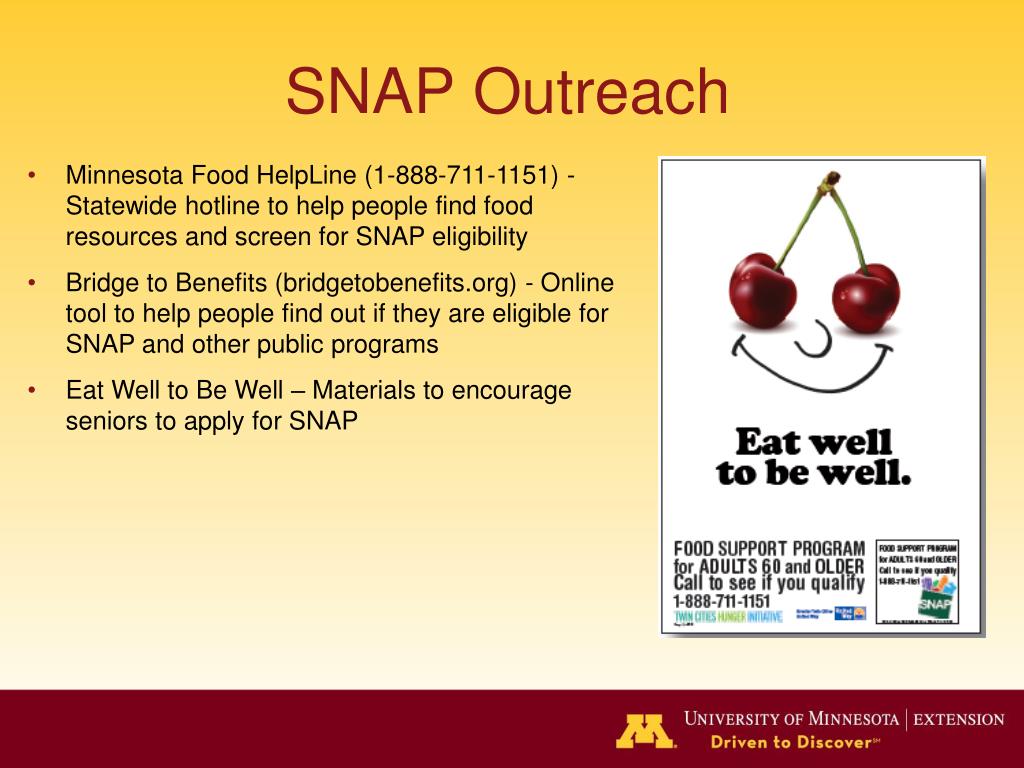 PPT Minnesota SNAP PowerPoint Presentation, free download ID6804042