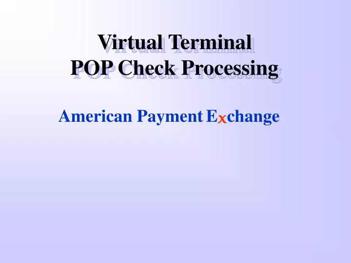 pop in a box order processing