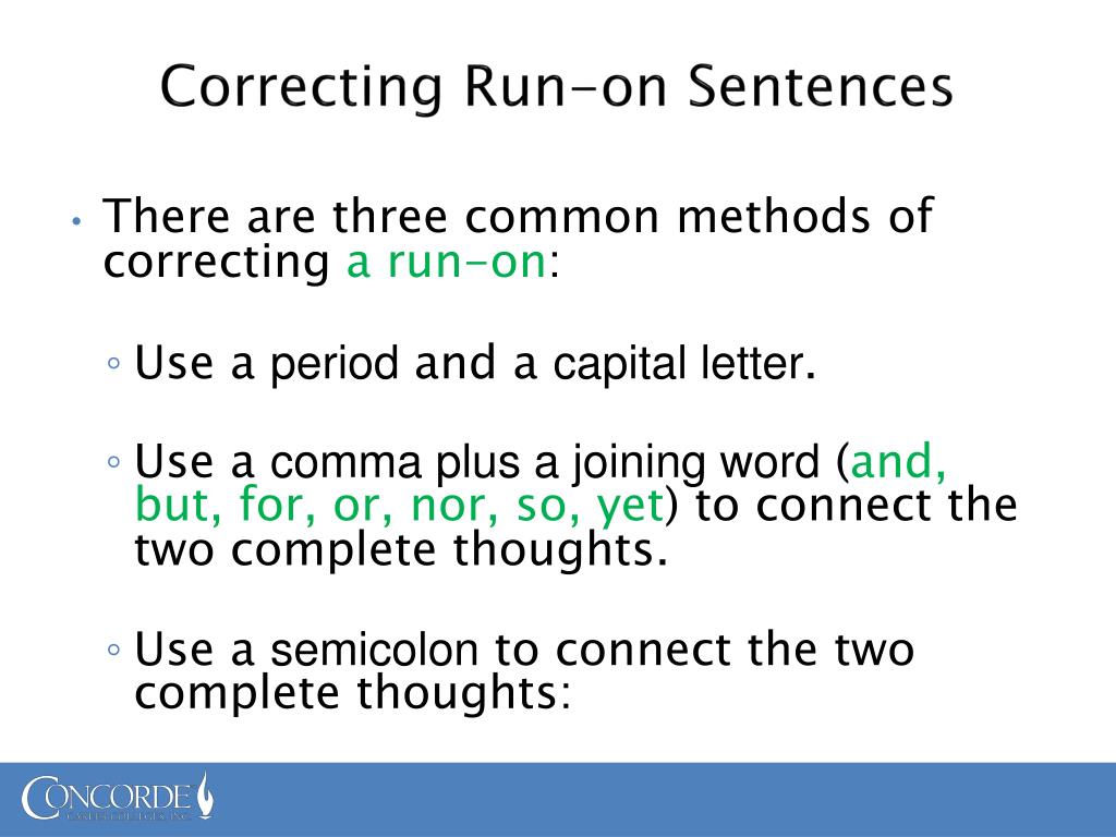 PPT Fragments And Run on Sentences PowerPoint Presentation Free Download ID 6805955