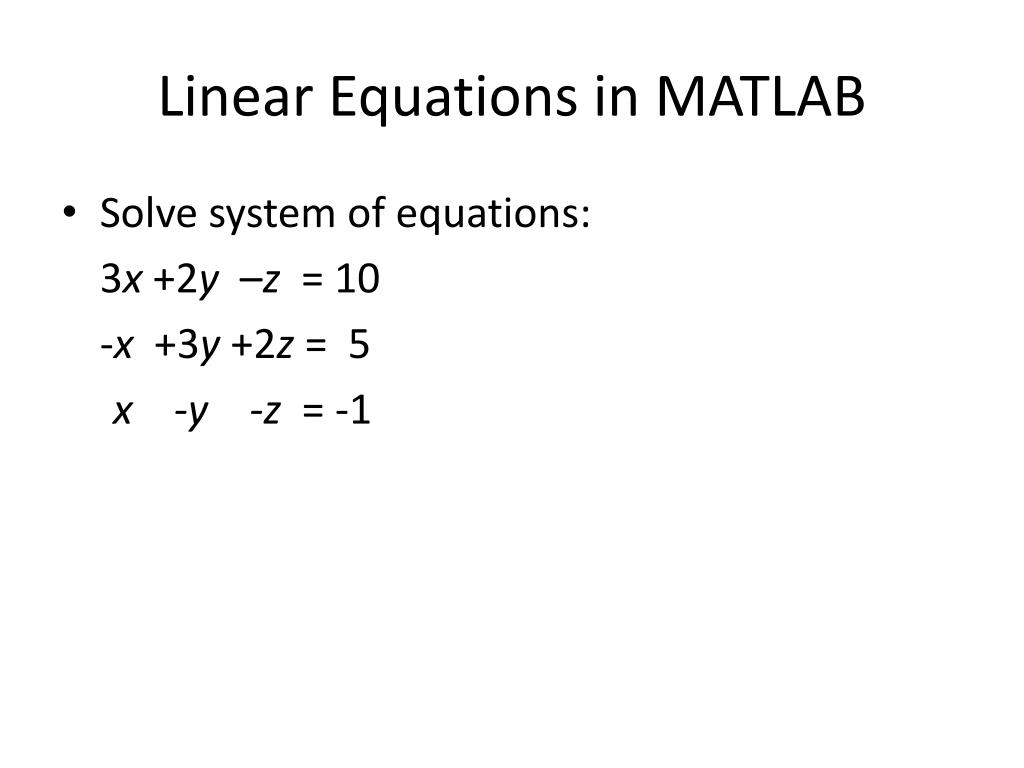 PPT - Using MatLab and Excel to Solve Building Energy Simulation ...