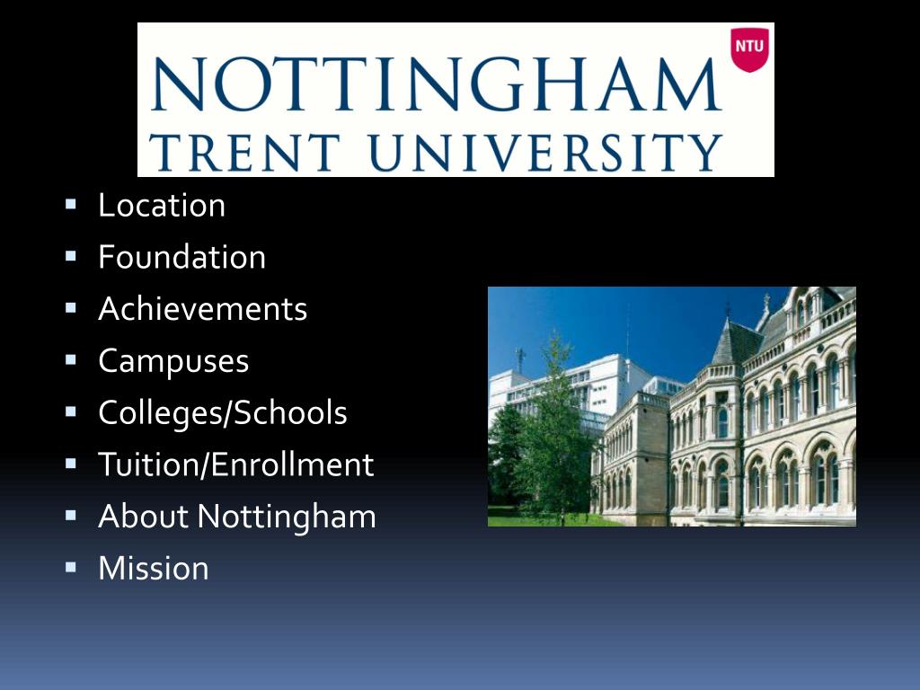 university of nottingham presentation template