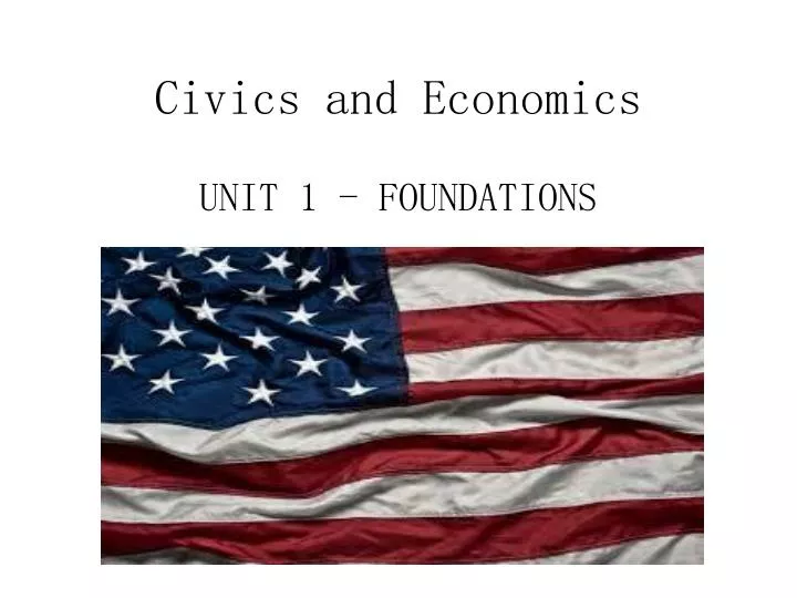PPT Civics and Economics PowerPoint Presentation, free download ID