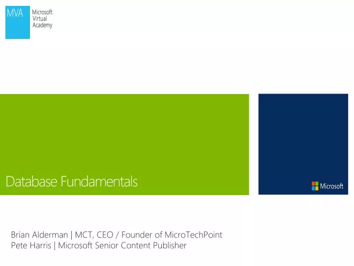 PPT - Database Fundamentals PowerPoint Presentation, free download - ID ...