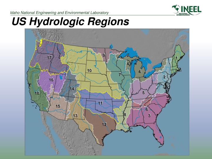 PPT Low Head Low Power Resource Assessment Of Hydrologic Units 11 Us Hydrologic Regions N