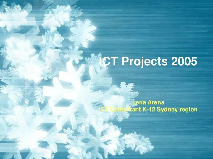 ict projects 2005 n.