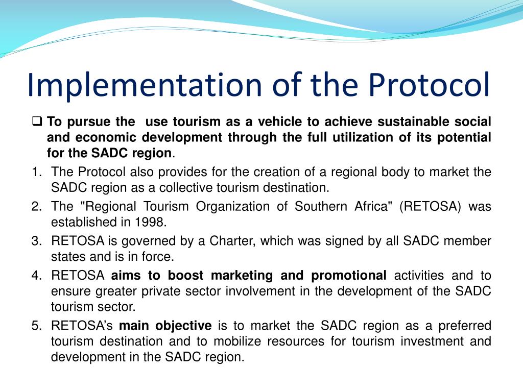 protocol travel and tourism