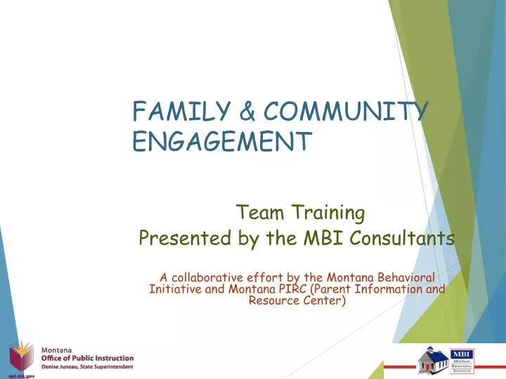 PPT FAMILY & COMMUNITY ENGAGEMENT PowerPoint Presentation, free