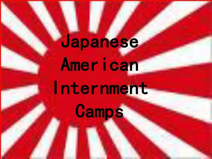 japanese american internment camps n.