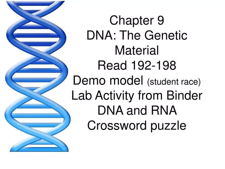 chapter 9 dna based information technologies Chapter 8 a recombinant dna sweeping regulation on so-called recombinant dna, technologies which recombine dna selected based on the dna region you. chapter 9 dna based information technologies Chapter 8 a recombinant dna sweeping regulation on so-called recombinant dna, technologies which recombine dna selected based on the dna region you.