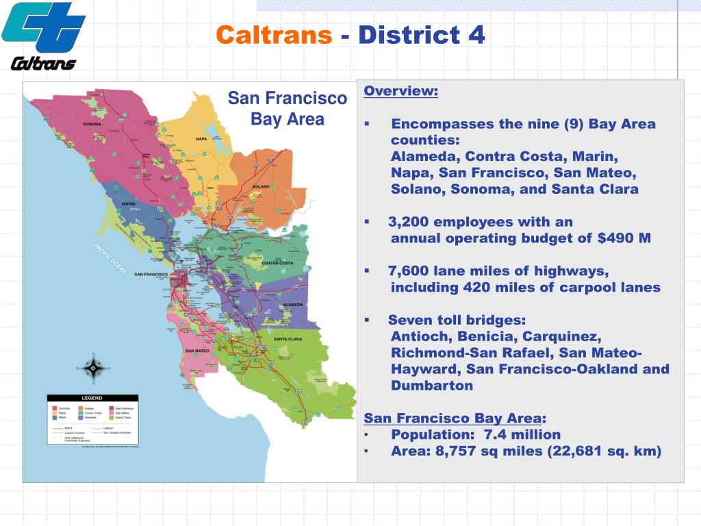 Caltrans District Map