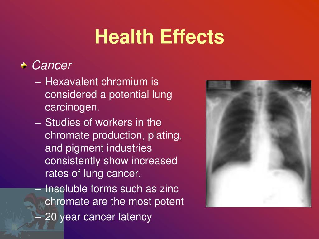 hexavalent chromium exposure
